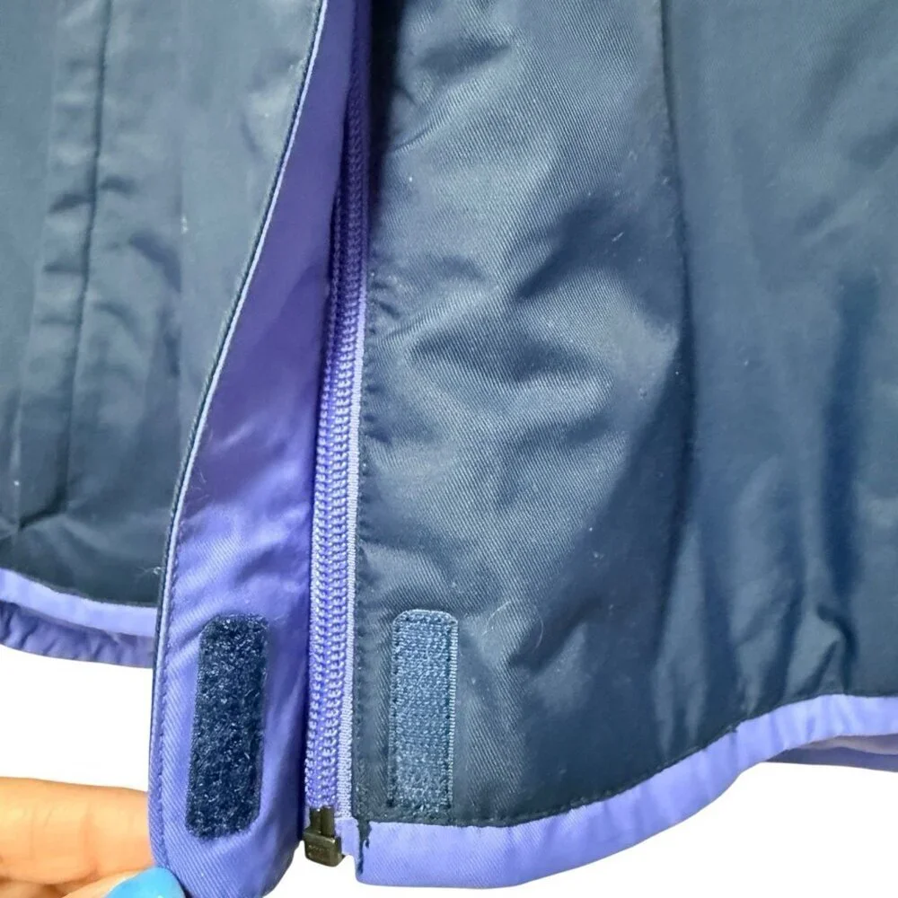 Columbia Jacket Youth Large 14/16 Navy Insulated Ski Omni Heat Alpine Action II